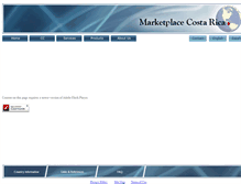 Tablet Screenshot of marketplacecostarica.biz